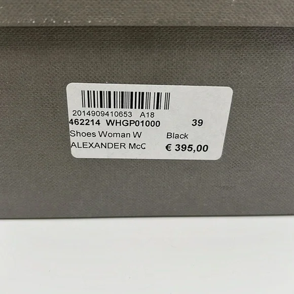 Alexander McQueen “Larry” Sneaker black/white - Picture 8 of 9